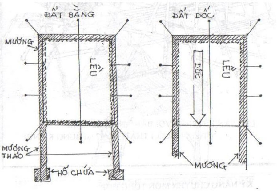 cách dựng lều trại hình vuông